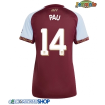 Maglie da calcio Aston Villa Pau Torres #14 Prima Maglia Femminile 2025-26 Manica Corta